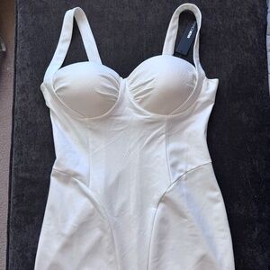 Fashion Nova Midi dress with Sweetheart neckline